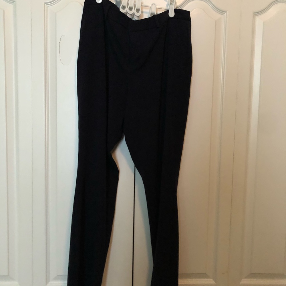 Target blue trouser ankle pants